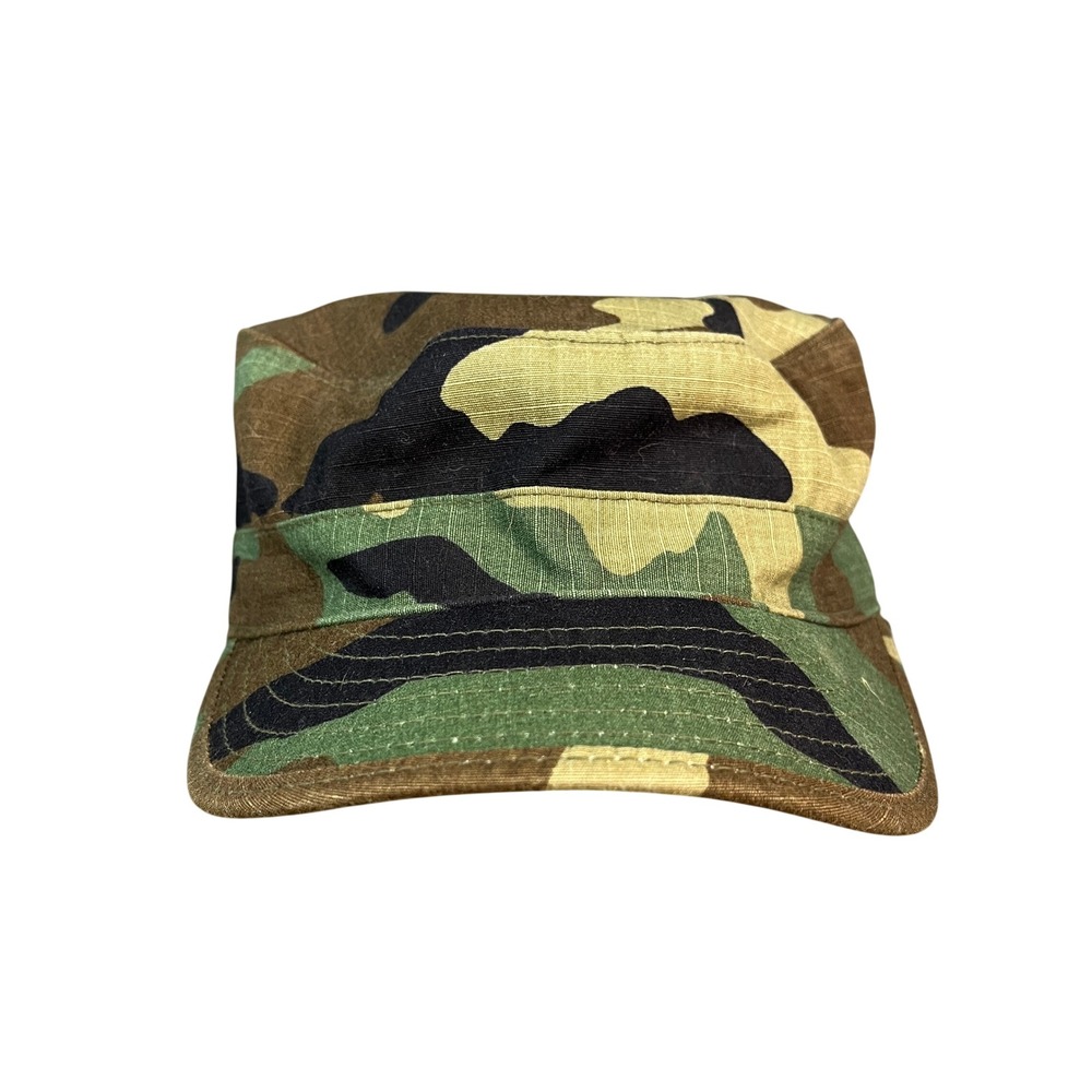 Propper International Woodland Camo Patrol Cap Hot Weather Size 7.5 Military Hat